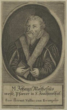 Bildnis des Johann Mathesius
