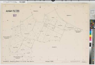 Rheine r.d.Ems (Rheine), Umlegung Gellendorf, Planblatt Rheine r.d.Ems Flur 45