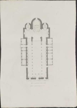 Pl. 2. Plan De La Cathedrale De Messine.