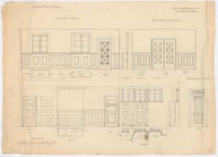 Landhaus Dr. Ruge, Nardevitz: Innenansichten 1:20