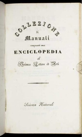 2: Manuale Della Storia Naturale, Volume 2