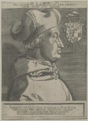 Bildnis des Albrecht von Brandenburg