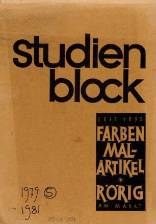 Skizzenblock
