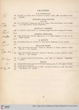Graphik (Nr. 163-173)