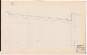 Reichsluftfahrtministerium, Berlin: Dachdetail A. Schnitt 1:10