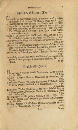 Italiänische Opern