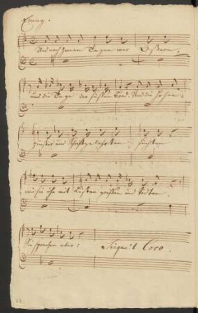 2. [Recitativo & Coro] (Evangelist, Jesus): Und nach zween Tagen war Ostern