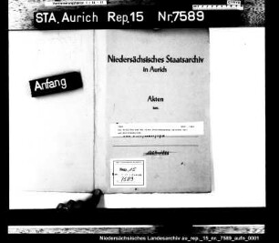 Die Beihilfen zum Bau eines Verbindungswegs zwischen Ostund Westrhauderfehn