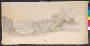 Blick vom Palatin auf die Stadt Rom