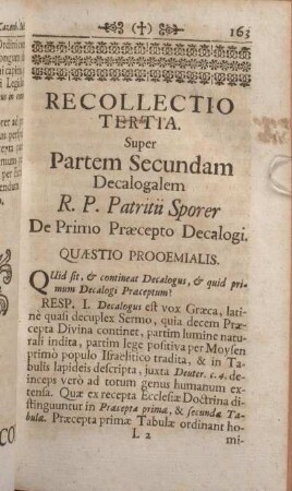 Quaestio Prooemialis.