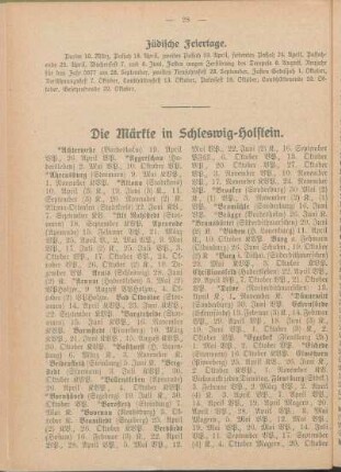 Jüdische Feiertage.