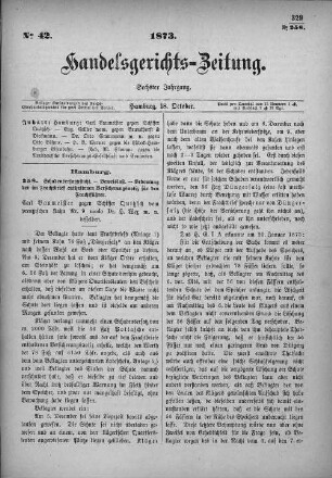 No. 42. 18. Oktober 1873