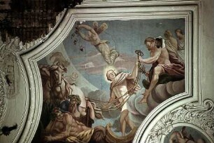 Jupiter übergibt dem Sonnengott die Zügel