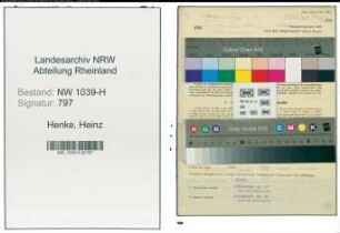 Entnazifizierung Heinz Henke , geb. 08.11.1922 (Arbeiter)