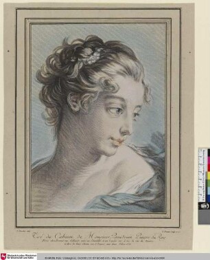 [Frauenkopf; Tête de femme]