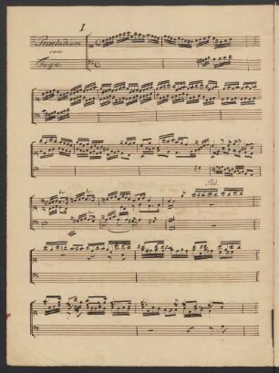 Präludien and Fugen; org; a-Moll; BWV 551
