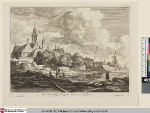 De Heer Huydecoopers Huis van achteren [Das Haus des Herrn Hydecooper, Rückansicht]