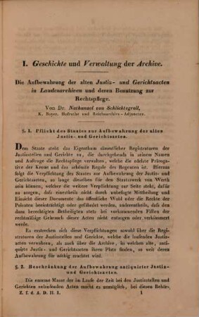 Zeitschrift für die Archive Deutschlands. 2. 1850/53