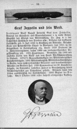 Graf Zeppelin und sein Werk