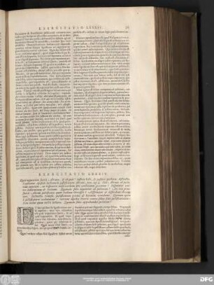 Exercitatio LXXXIV.