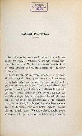Ricordi di Ercole Ricotti pubblicati da Antonio Manno