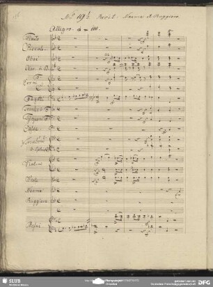 No. 19 ½: "Er ists wie auch entstellt von Noth und Trübsal"