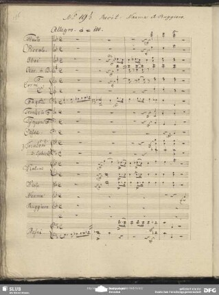 No. 19 ½: "Er ists wie auch entstellt von Noth und Trübsal"