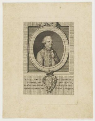 Bildnis des Comte de Vergennes