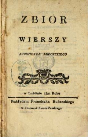 Zbior wierszy