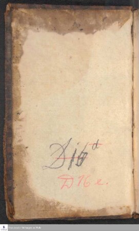 Tagebuch von Benjamin Schultze.