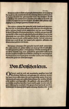 Von Menschen leren.
