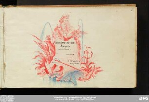Monumentum Honoris et Amicitialis erectum a J. N. Genzkenio Ancl. Pomer. : Stammbuch Jochim Carl Niklas Gentzken