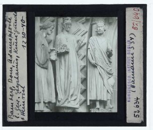 Bamberg, Dom,Bamberg, Dom, Adamspforte : linkes Gewände