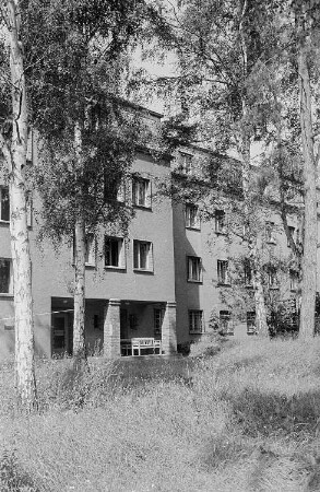 Ansicht eines Studentenwohnheimes (?) in Leipzig-Dölitz