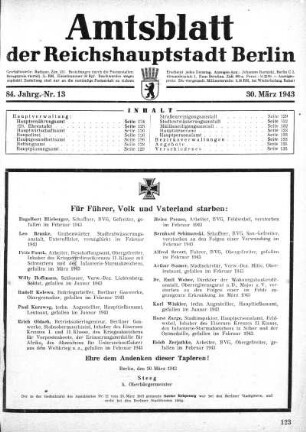 1943,13: Nr. 13, 30. März 1943