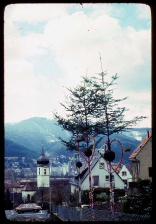 Freiburg-Ebnet in der Karwoche