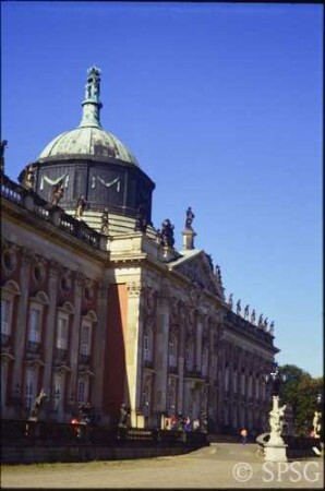 Potsdam, Park Sanssouci, Neues Palais.