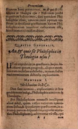 Philosophia Sobria, Hoc Est: Pia Consideratio Quaestionum Philosophicarum, In Controversiis Theologicis, quas Calviniani moverunt Orthodoxis, subinde occurrentium. [1.] (1611)