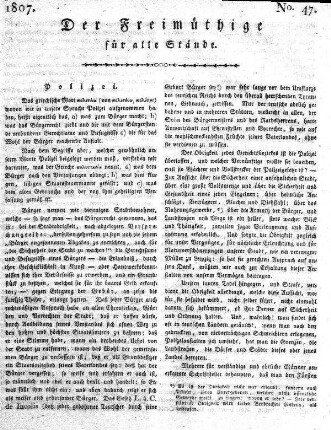 No. 47, 1807