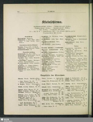 Kleinschirma