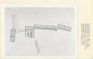 Ferienheim in der Mark (Diplomarbeit bei Karl Wilhelm Ochs): Grundriss Obergeschoss