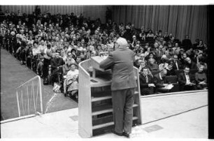 Kleinbildnegativ: "50 Jahre DFG", Audimax der FU Berlin, 1967