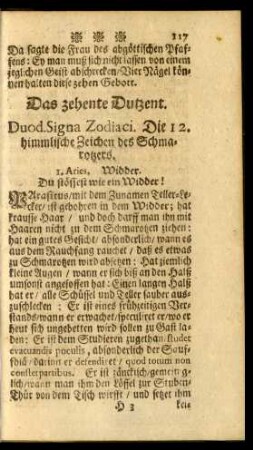 Das zehente Dutzent.