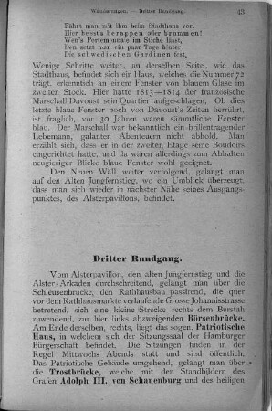 Dritter Rundgang.
