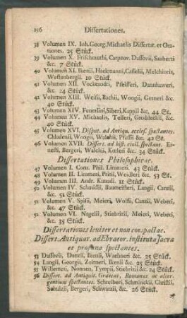 Dissertationes Philosophicae
