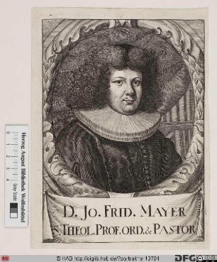 Bildnis Johann Friedrich Mayer