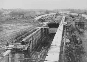 Baustelle Schleuse Kochendorf