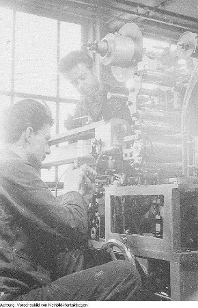 Leichtindustrie, Oktober 1961 - September 1962