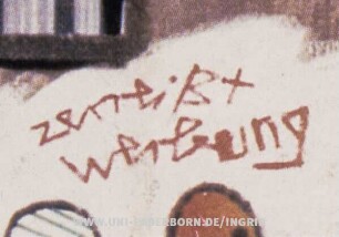 zerreißt werbung
