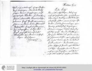 Brief vom 05.10.1910